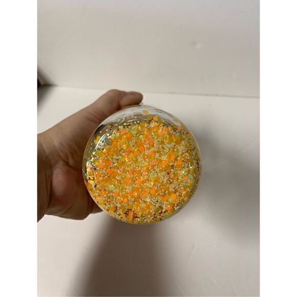 Halloween Snow Globe Sam Double walled beer glass can shaped with bamboo lid, gl - Picture 7 of 7